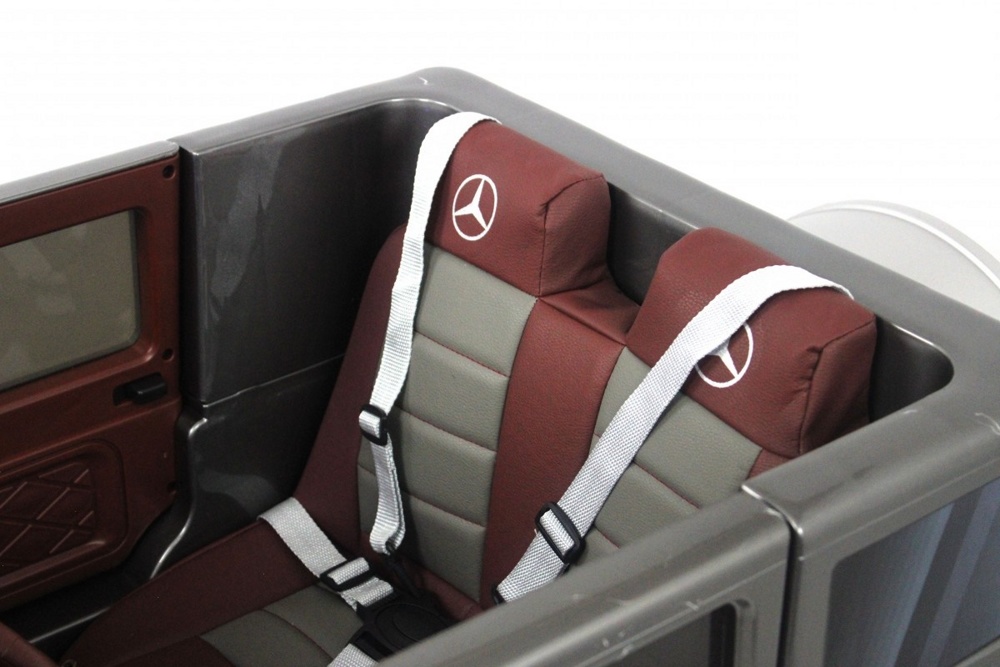 Детский электромобиль Baby Driver D333 (серый глянец) Mercedes-Benz G65 Полноприводный - фото3