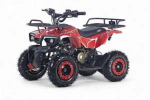 Детский квадроцикл RiverToys TIGER (красный spider) Бензиновый - фото