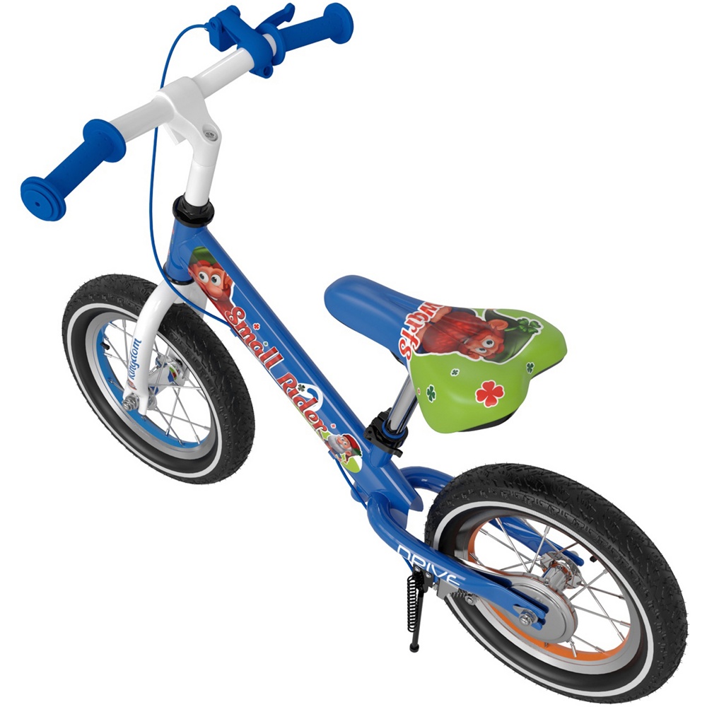 Детский беговел Small Rider Drive 3 AIR (синий) с ручным тормозом - фото4