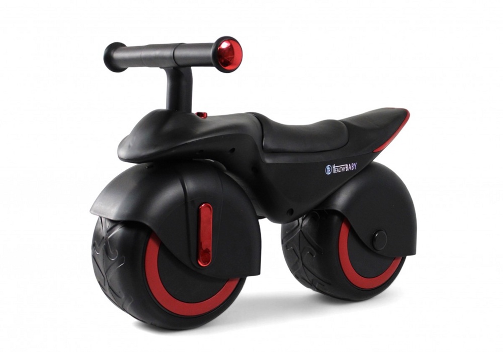 Детский беговел RiverToys HB-222 (черный)