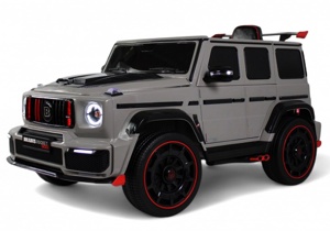 Детский электромобиль RiverToys Z777ZZ (серый) Полный привод - фото