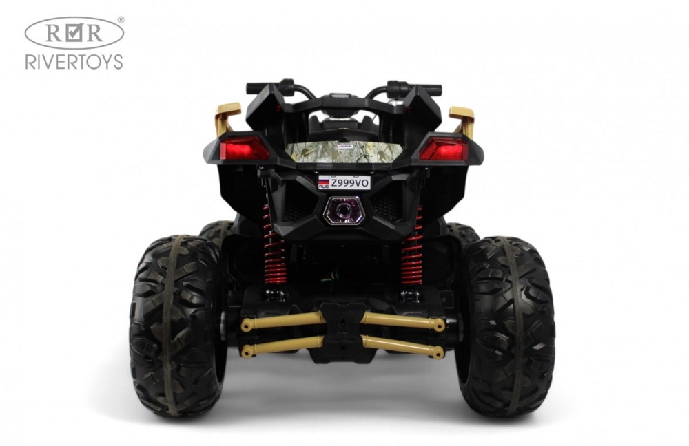 Детский электроквадроцикл RiverToys Z999VO (камуфляж) Двухместный Полноприводный - фото6