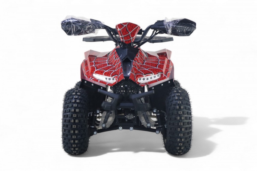 Детский электроквадроцикл RiverToys LEON 48V (красный Spider) фото-4 Детский электроквадроцикл RiverToys LEON 48V (красный Spider) фото-4