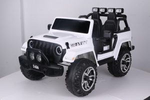 Детский электромобиль RiverToys T909TT (белый) Двухместный - фото