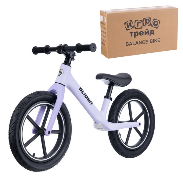 Беговел Slider K05W (белый) надувные колеса 14 дюймов фото-5