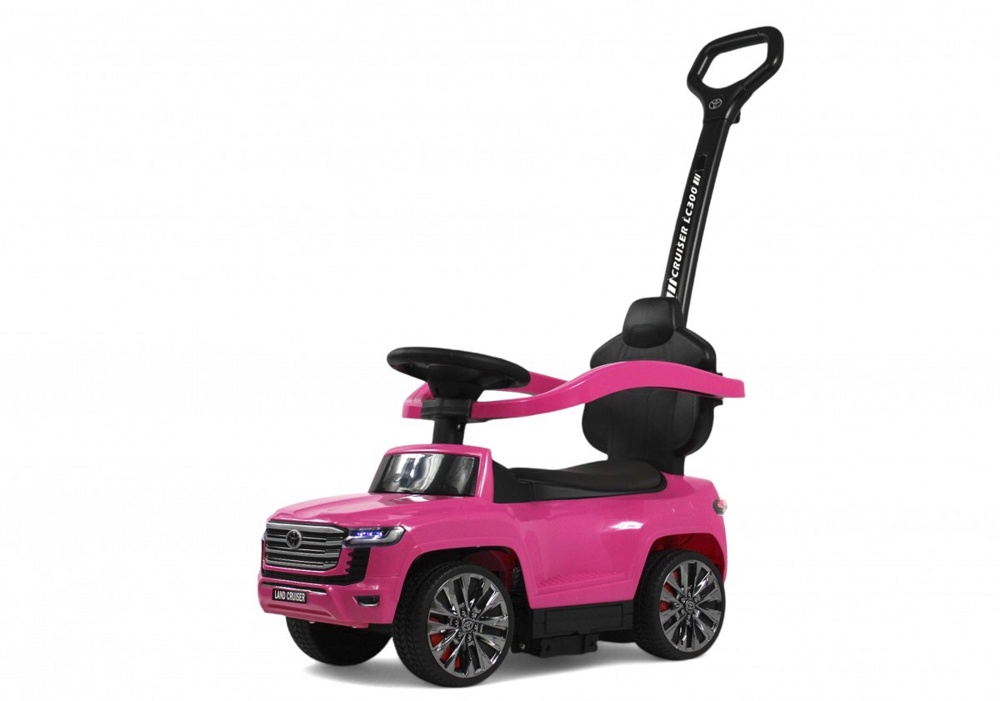 Детский толокар RiverToys Toyota Land Cruiser 300 Z002ZZ-C (розовый) - фото1