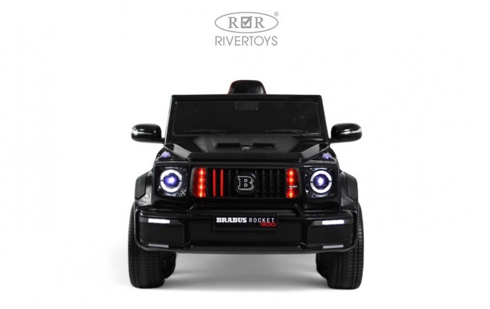 Детский электромобиль RiverToys Z999ZZ (черный) Полноприводный Mercedes Brabus - фото5