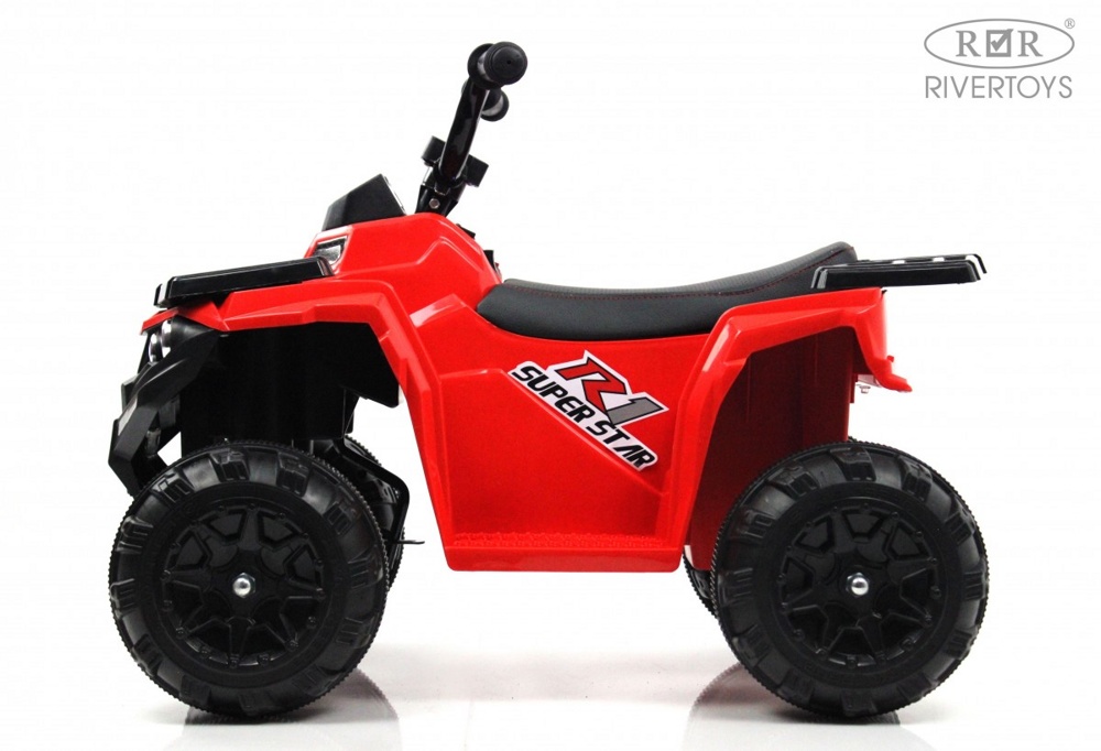 Детский электроквадроцикл RiverToys L222LL (красный) - фото6