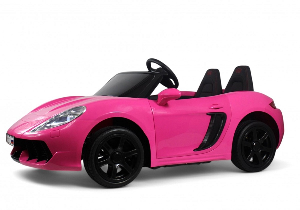 Детский электромобиль RiverToys T911TT NEW (розовый) Двухместный до 100кг