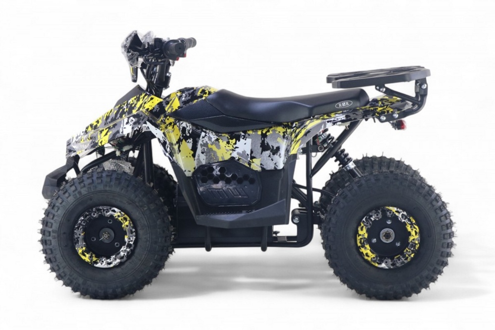 Детский электроквадроцикл RiverToys LEON 48V (желтый Special) фото-4 Детский электроквадроцикл RiverToys LEON 48V (желтый Special) фото-4