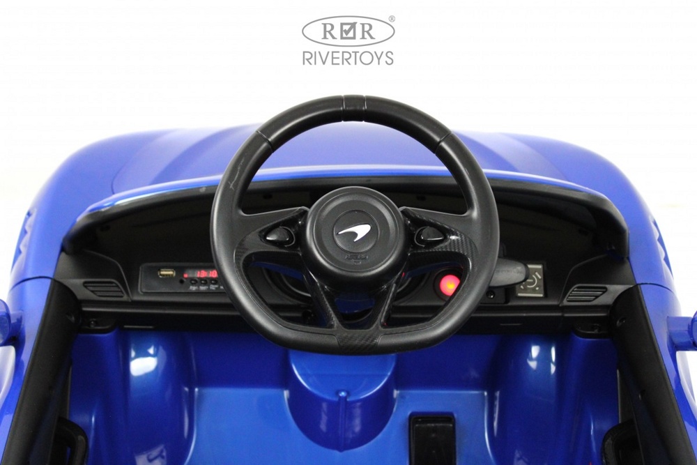 Детский электромобиль RiverToys McLaren Artura P888BP (синий) - фото4