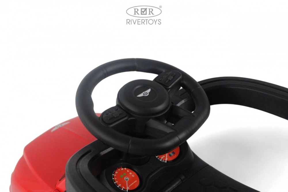 Детский толокар RiverToys Z005ZZ-T (красный) - фото4, картинка4 Детский толокар RiverToys Z005ZZ-T (красный) - фото4