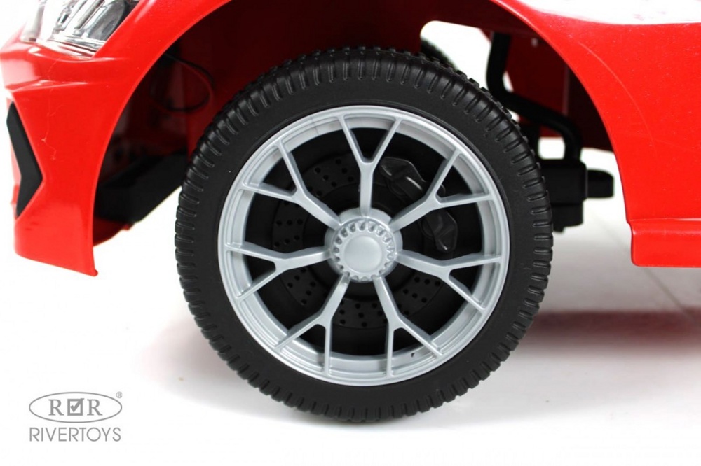 Детский толокар RiverToys Z004ZZ-A (красный) - фото6