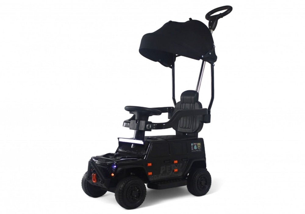 Детский электромобиль RiverToys G009GG (черный)