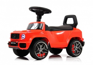 Детский толокар River Toys Mercedes-Benz G63 Z001ZZ-D (красный) - фото