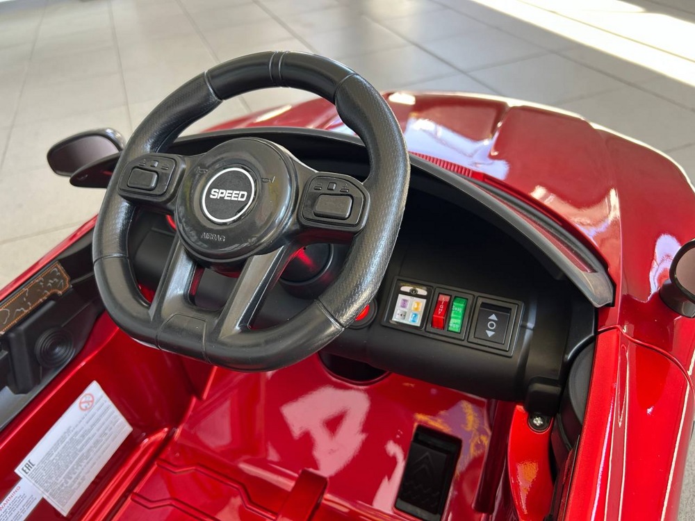 Детский электромобиль Baby Driver S111 (красный глянец) Mercedes-Benz AMG GT - фото4