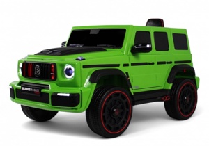 Детский электромобиль RiverToys Z999ZZ (зеленый) Полноприводный - фото
