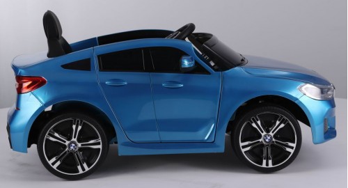 Детский электромобиль RiverToys BMW6 GT JJ2164 (синий) глянец (автокраска) Лицензия - фото6