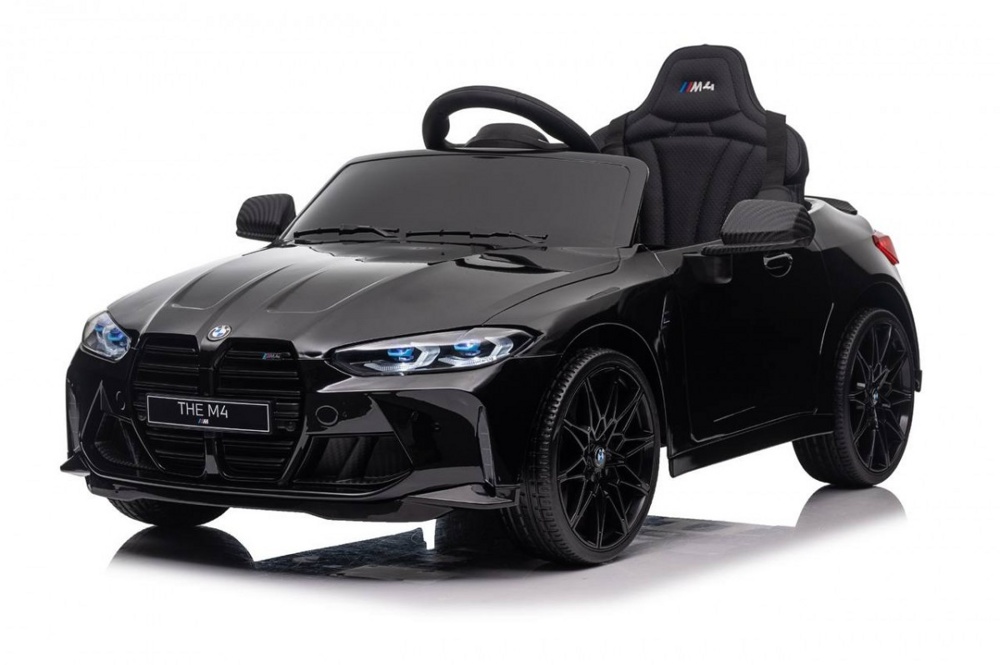 Детский электромобиль RiverToys BMW M4 A004AA (черный) Лицензионная